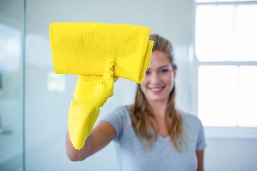 Office air quality and dust-free workspace cleaning