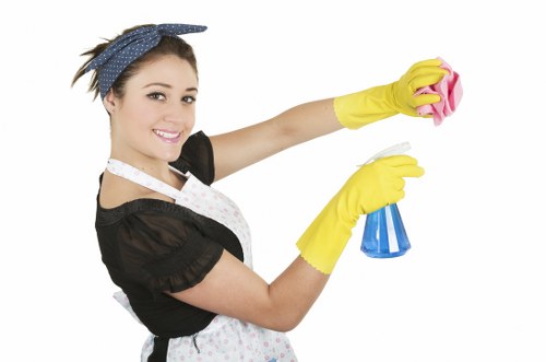 Regular cleaning of high-touch office surfaces and desks