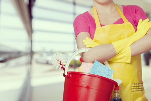 Experienced Shoreditch cleaners delivering detailed final cleaning results